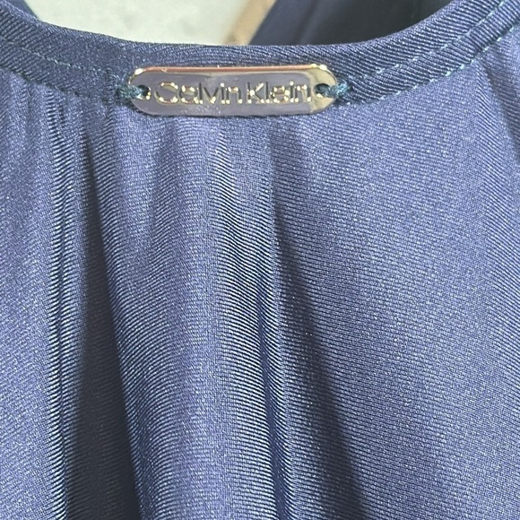Calvin Klein Women's Standard Tankini Swimsuit Tummy Control Navy Blue size XS - Picture 7 of 16